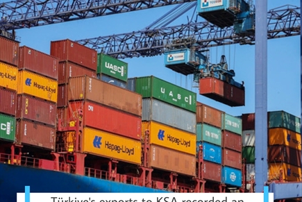 Turkish exports to Saudi Arabia increased by 300% in the first 9 months of 2023
