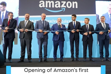 Opening of Amazon's first logistics center in Türkiye